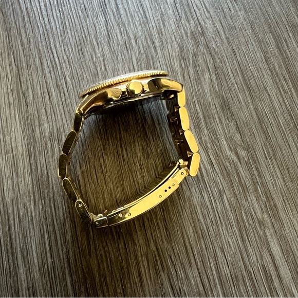 Fossil Cecile Gold Tone Pink Stainless Steel Watch Women's One Size - Picture 5 of 10